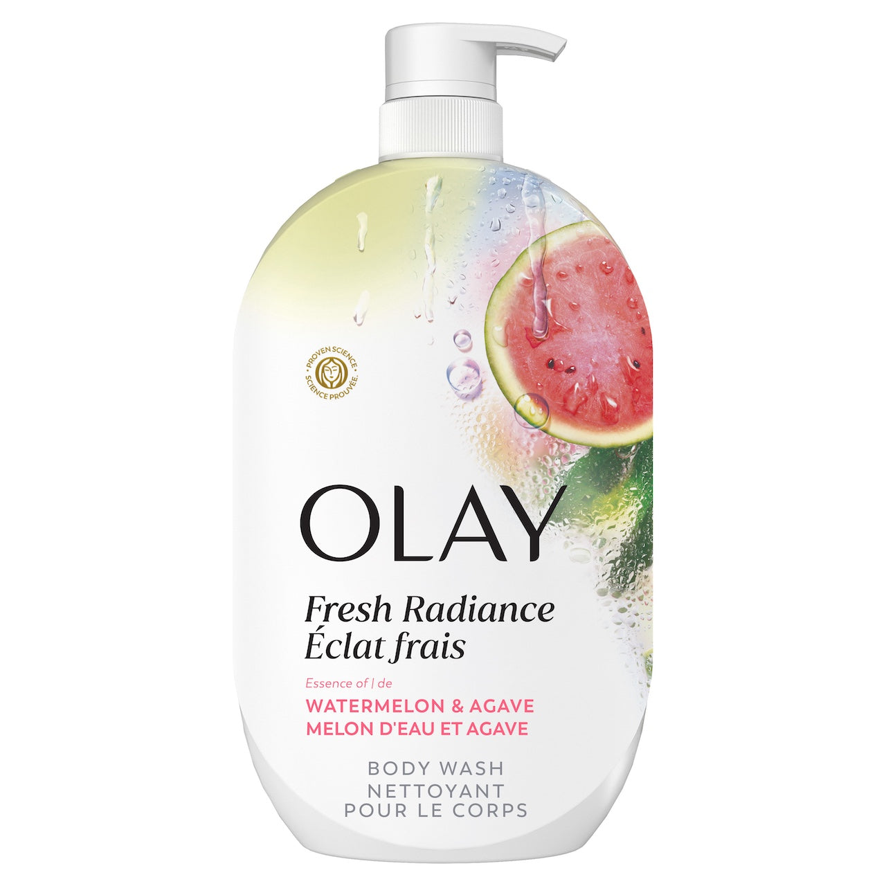 Olay Fresh Radiance Body Wash with Essence of Watermelon and Agave, Vitamin B3 and Antioxidant Blend 35oz Olay Fresh Radiance Body Wash with Essence of Watermelon and Agave, Vitamin B3 and Antioxidant Blend 35oz