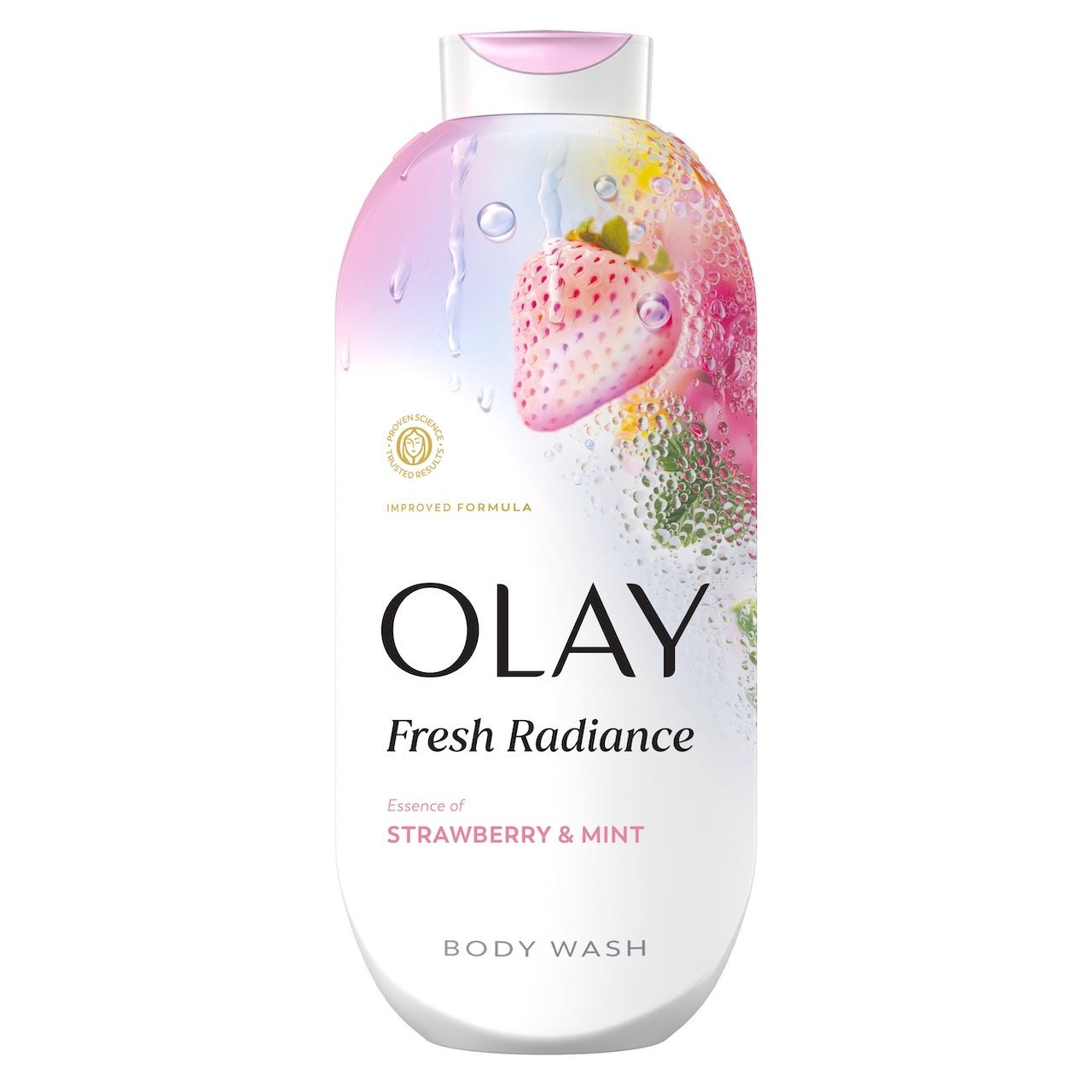 Olay Fresh Radiance Body Wash with Essence of Strawberry and Mint, Vitamin B3 and Antioxidant Blend Olay Fresh Radiance Body Wash with Essence of Strawberry and Mint, Vitamin B3 and Antioxidant Blend