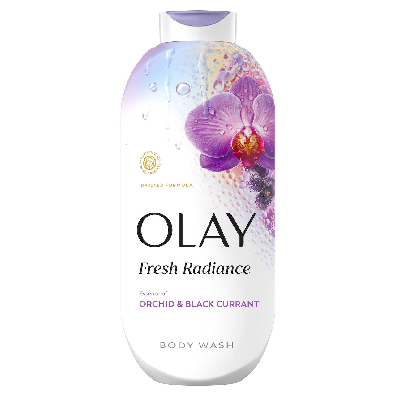 Olay Fresh Radiance Body Wash with Essence of Orchid and Black Currant, Vitamin B3 and Antioxidant Blend 22oz Olay Fresh Radiance Body Wash with Essence of Orchid and Black Currant, Vitamin B3 and Antioxidant Blend 22oz