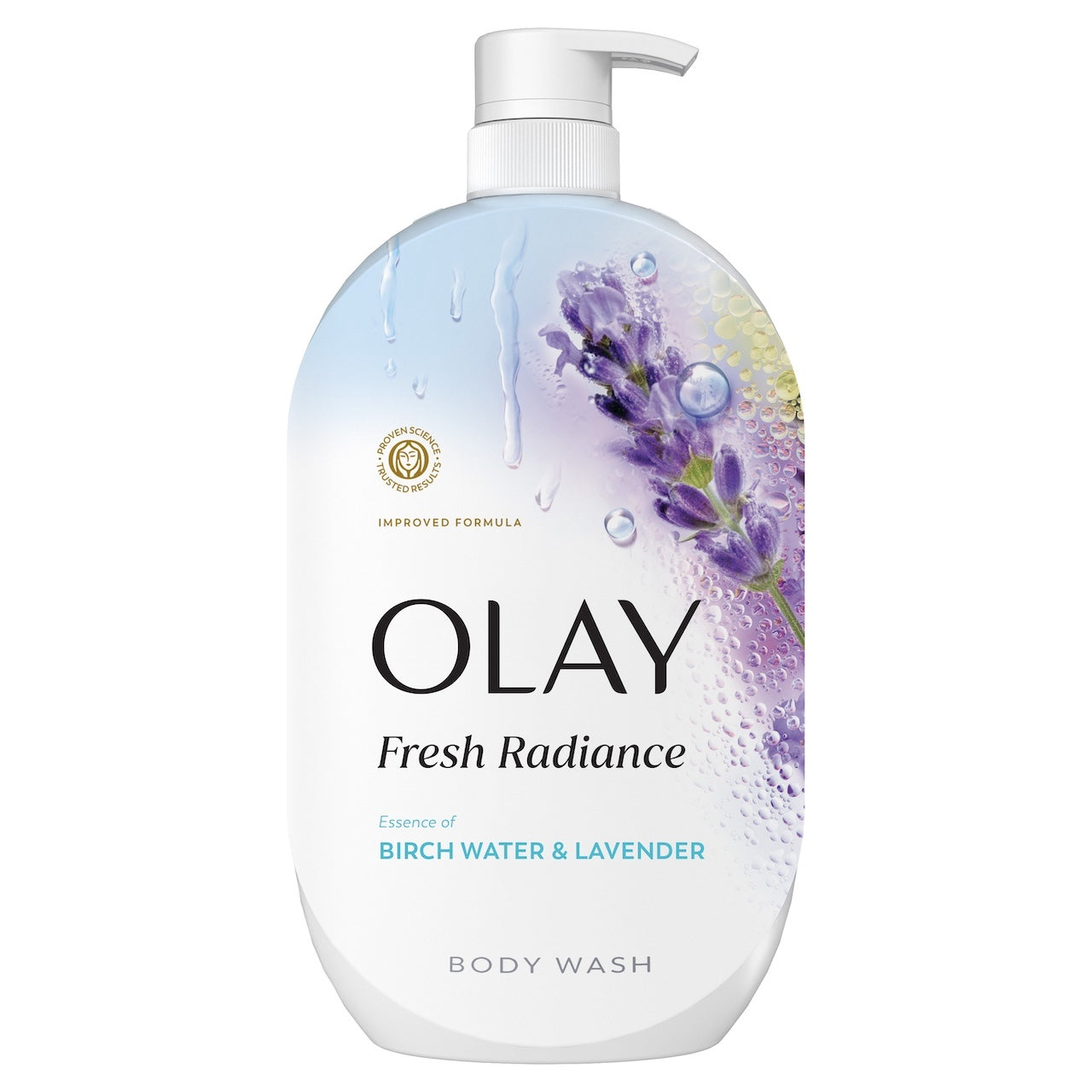 Olay Fresh Radiance Body Wash with Essence of Birch Water and Lavender, Vitamin B3 and Antioxidant Blend 35oz Olay Fresh Radiance Body Wash with Essence of Birch Water and Lavender, Vitamin B3 and Antioxidant Blend 35oz