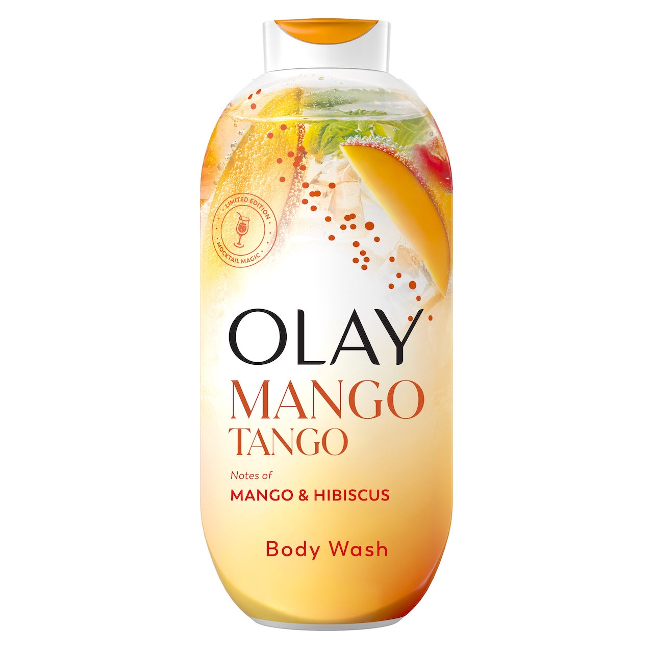 Olay Mango Tango Body Wash with Notes of Mango and Hibiscus, Vitamin B3 and Antioxidant Blend, 22oz Olay Mango Tango Body Wash with Notes of Mango and Hibiscus, Vitamin B3 and Antioxidant Blend, 22oz