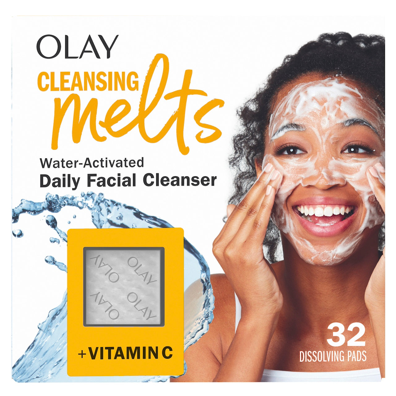 Olay Cleansing Melts + Vitamin C 32 Count Olay Cleansing Melts + Vitamin C 32 Count