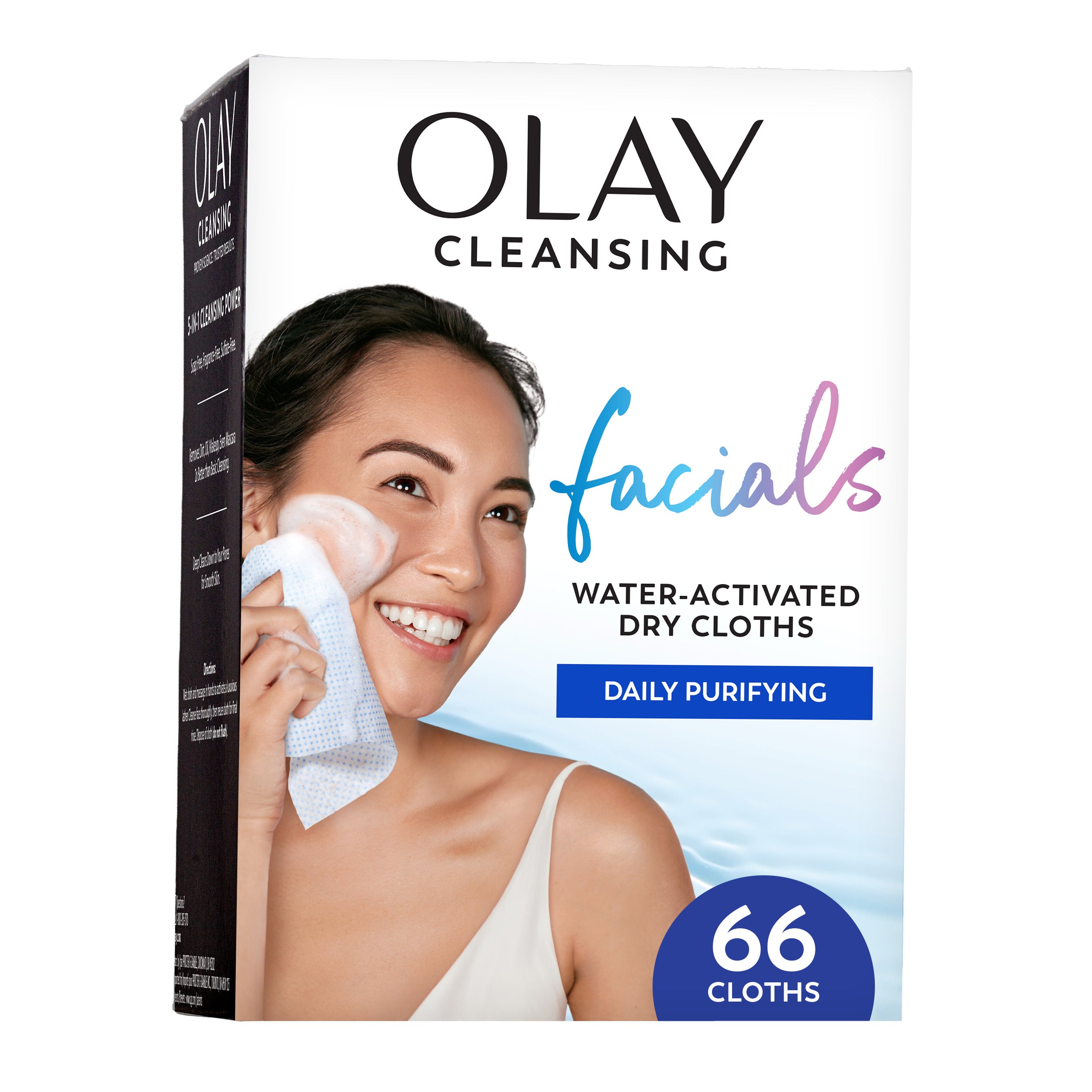 Daily Facials | Cleansing Cloths | Deeply Purifying Clean, 66 Ct Daily Facials | Cleansing Cloths | Deeply Purifying Clean, 66 Ct