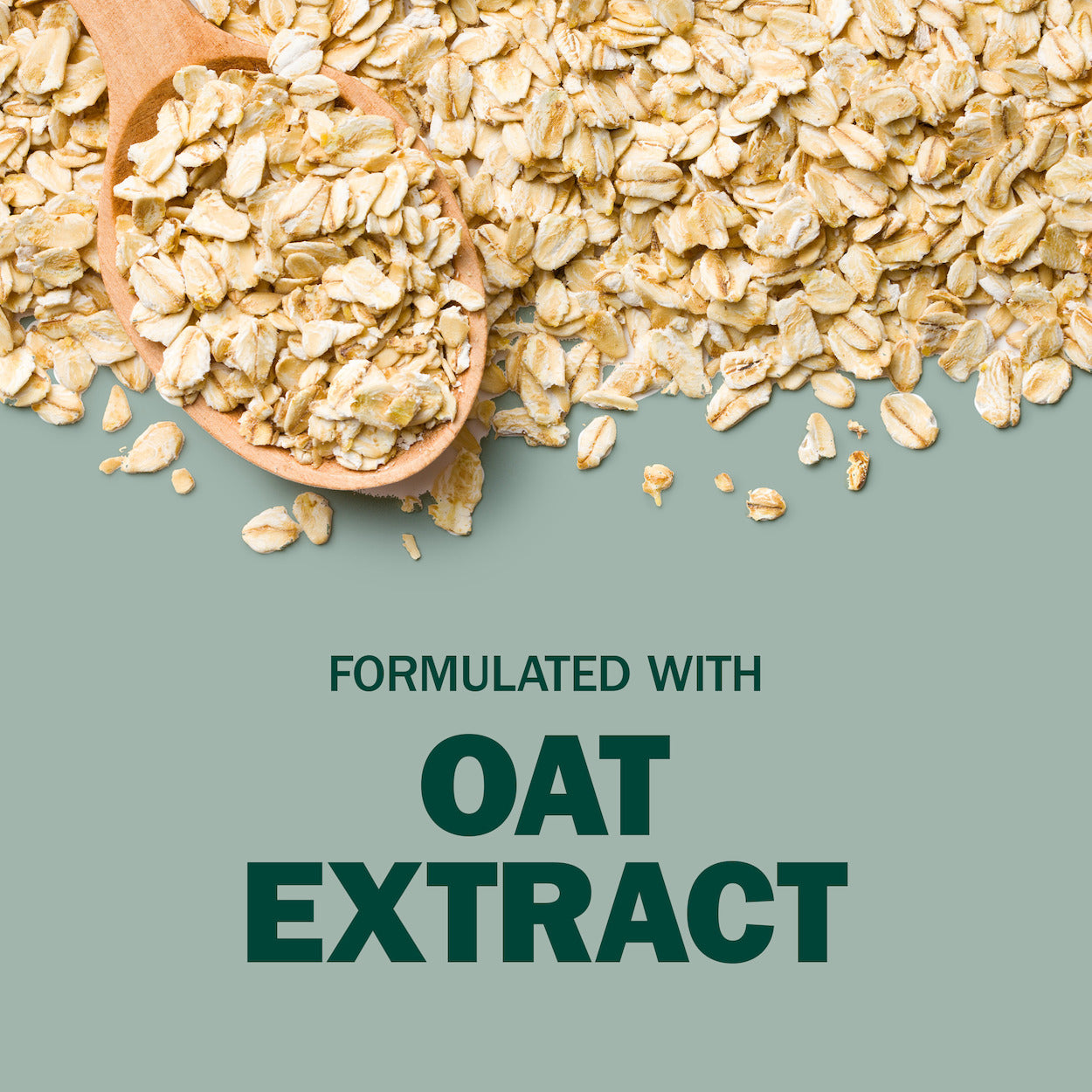 Oats image. Formulated with Oat Extract. Oats image. Formulated with Oat Extract.