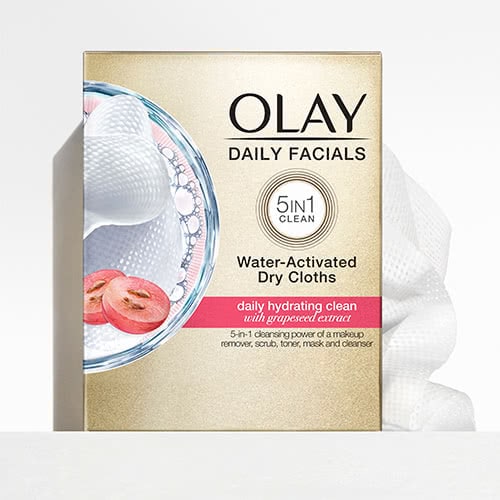 Daily Facial Cleansing Cloths with Grapeseed Extract Daily Facial Cleansing Cloths with Grapeseed Extract