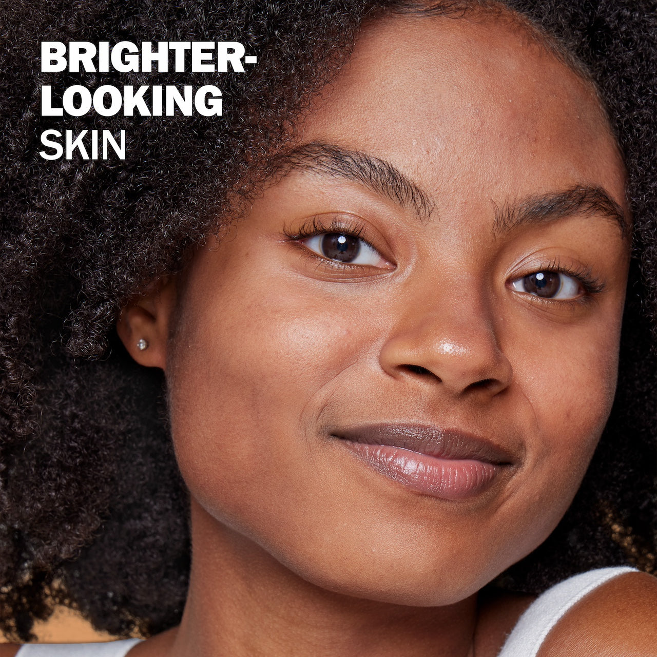 Model posing. Brighter looking skin. Model posing. Brighter looking skin.