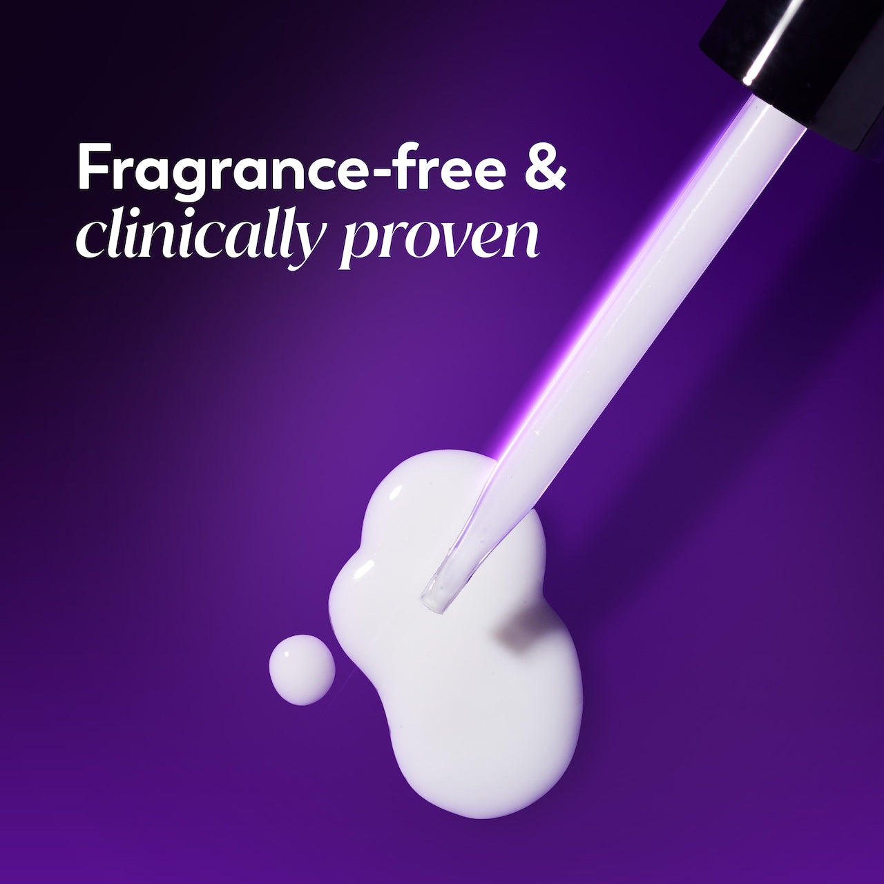 Regenerist Wrinkle Correcting Night Treatment bottle open showing dropper. Fragrance Free and clinically proven Regenerist Wrinkle Correcting Night Treatment bottle open showing dropper. Fragrance Free and clinically proven