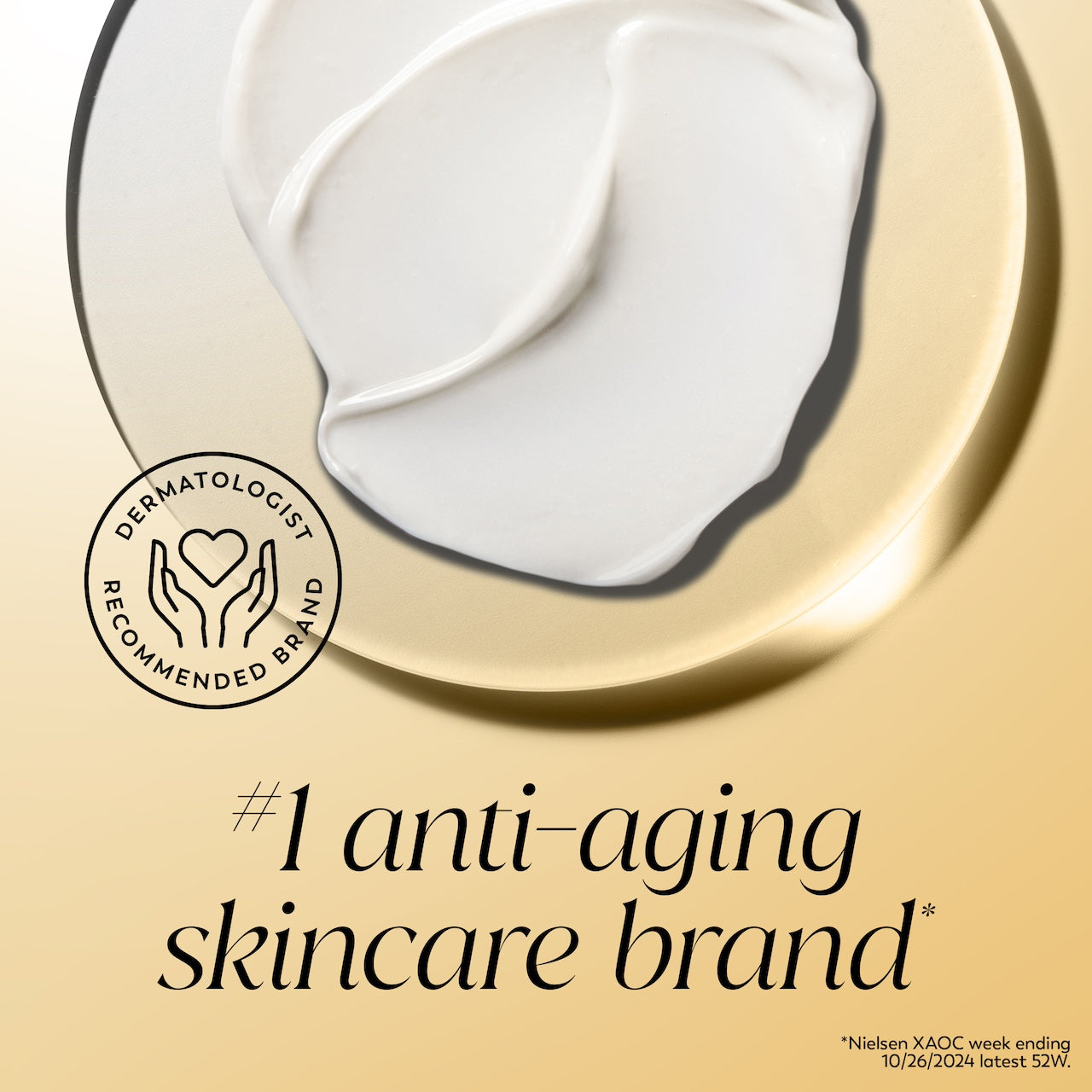 Collagen Peptide Moisturizing Cream texture swipe. #1 anti aging skincare brand* *Nielsen XAOC week ending 10/26/2024 latest 52W. Dermatologist recommended. Collagen Peptide Moisturizing Cream texture swipe. #1 anti aging skincare brand* *Nielsen XAOC week ending 10/26/2024 latest 52W. Dermatologist recommended.