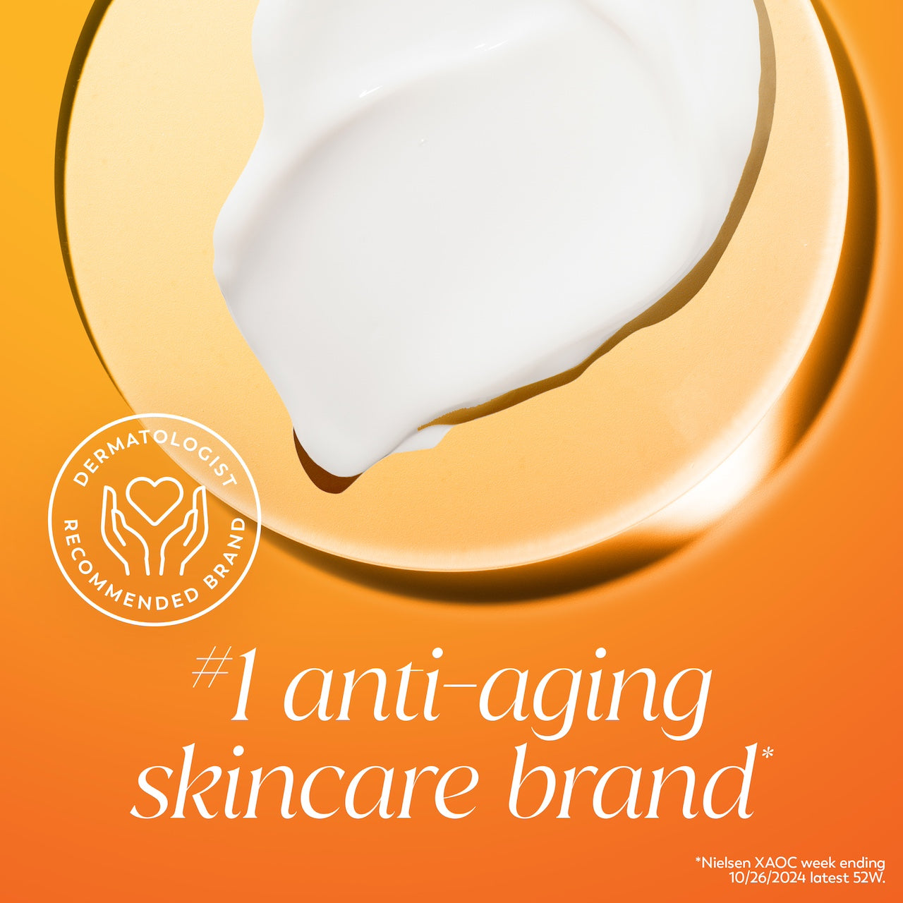 Vitamin C MAX Lightweight Hydrating Moisturizer texture swipe. #1 anti-aging brand.* *Nielsen XAOC week ending 10/26/2024 latest 52W. Dermatologist recommended brand. Vitamin C MAX Lightweight Hydrating Moisturizer texture swipe. #1 anti-aging brand.* *Nielsen XAOC week ending 10/26/2024 latest 52W. Dermatologist recommended brand.
