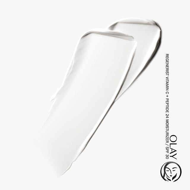 Vitamin C + Peptide 24 Hydrating SPF 30 Moisturizer texture Vitamin C + Peptide 24 Hydrating SPF 30 Moisturizer texture