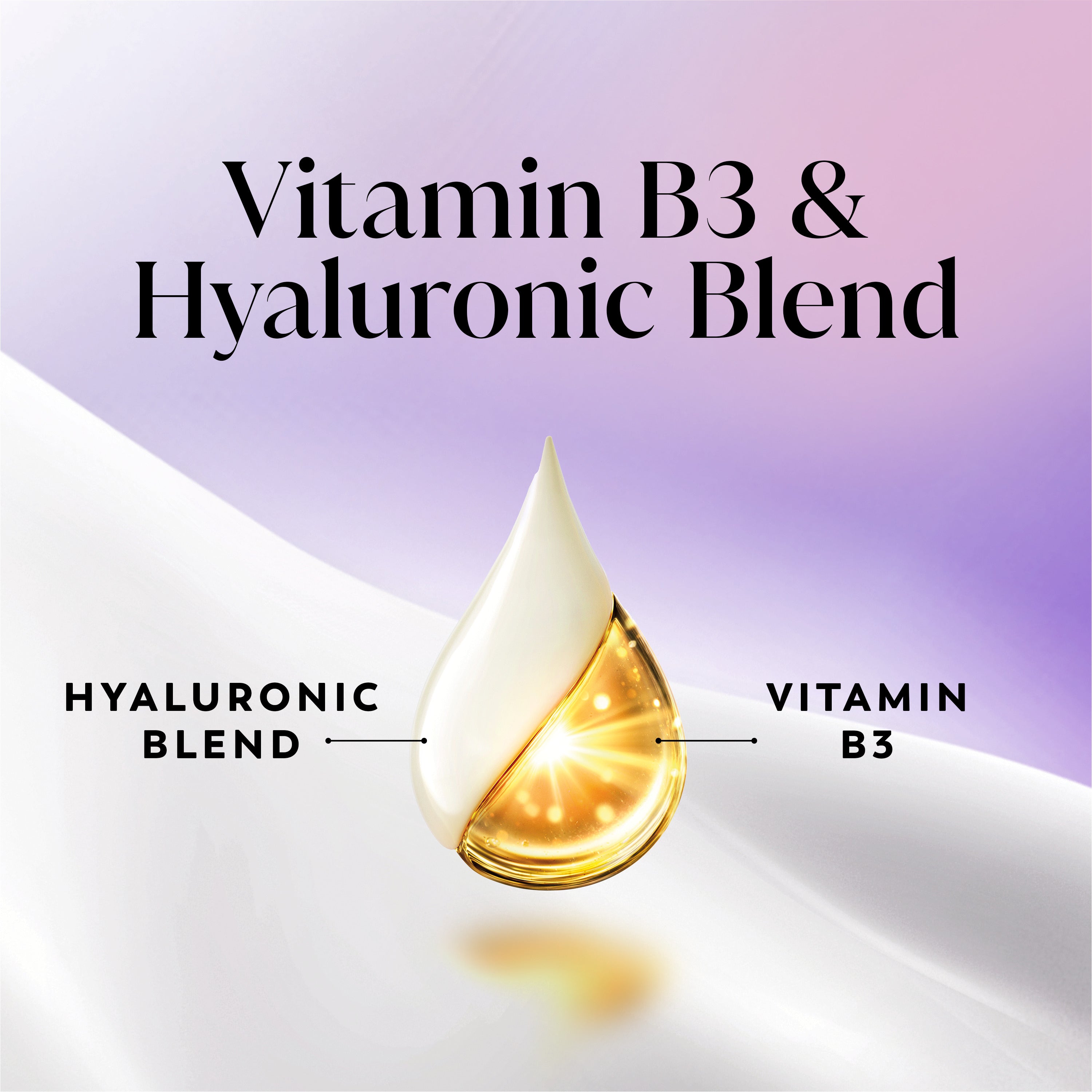 Ingredient. Vitamin B3 and Hyaluronic Blend. Ingredient. Vitamin B3 and Hyaluronic Blend.