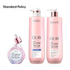 OLAY Skinsurance for Rough & Bumpy Skin bundle products with 'Standard Policy' text on the top left corner of the image