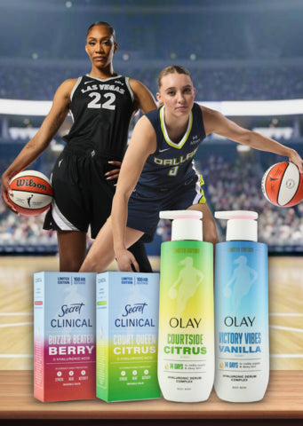 Olay & Secret Unveil Limited-Edition Collection with WNBA Stars A'ja Wilson & Paige Bueckers