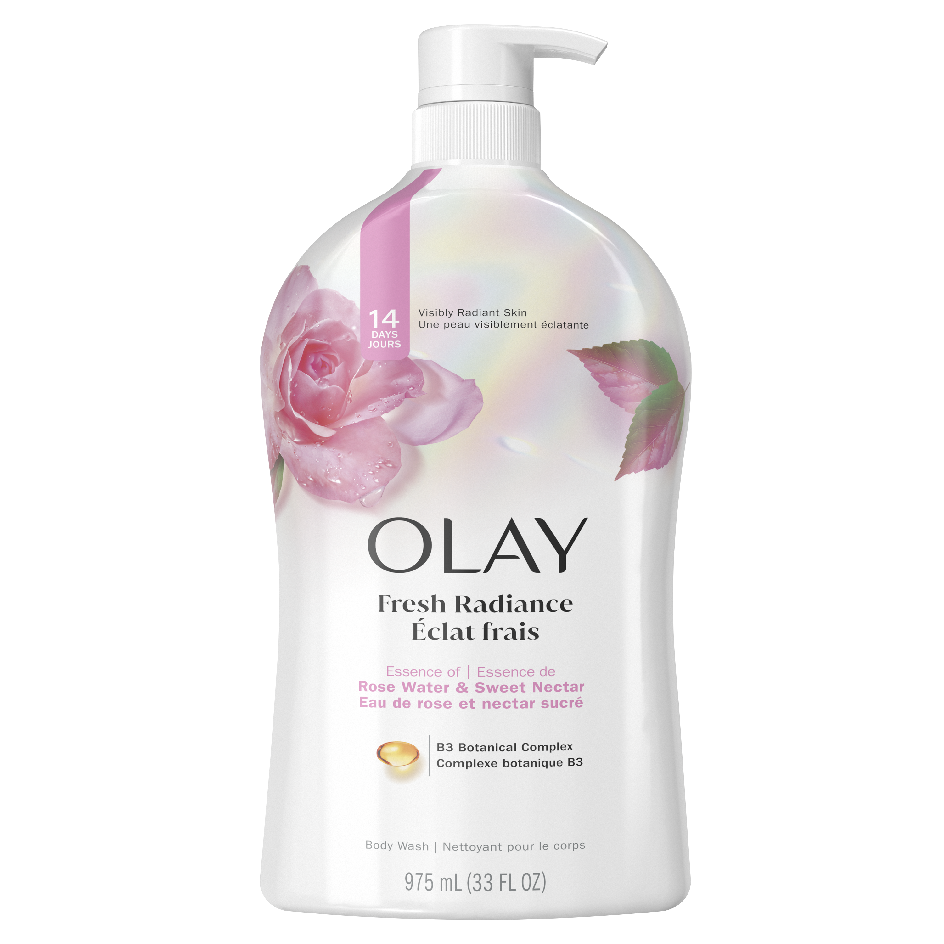 Fresh Outlast Body Wash Rose Water & Sweet Nectar 30 fl oz