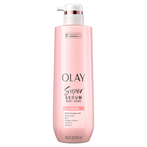 Olay Super Serum Body Wash, Normal Skin