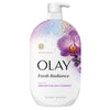 Olay Fresh Radiance Body Wash with Essence of Orchid and Black Currant, Vitamin B3 and Antioxidant Blend 35oz