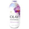 Olay Fresh Radiance Body Wash with Essence of Orchid and Black Currant, Vitamin B3 and Antioxidant Blend 22oz
