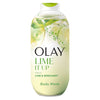 Olay Lime It Up Body Wash with Notes of Lime and Bergamot, Vitamin B3 and Antioxidant Blend, 22oz