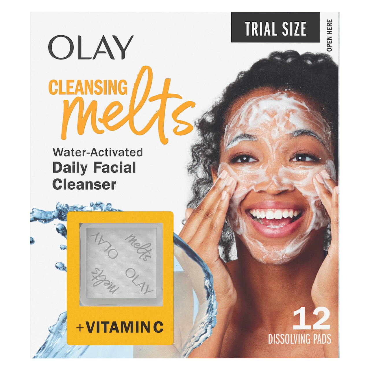 Olay Cleansing Melts + Vitamin C | 12 Count