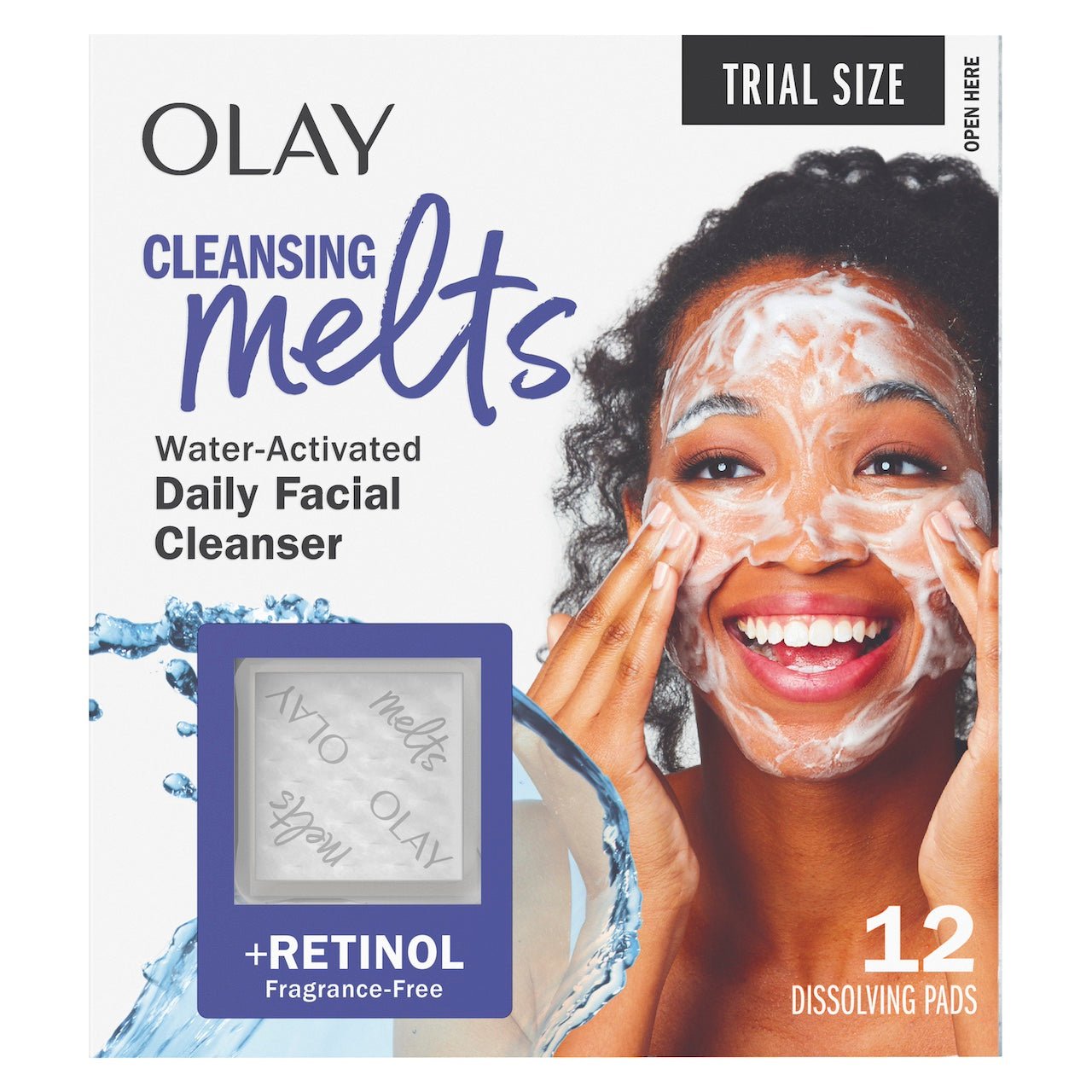 Olay Cleansing Melts + Retinol | 32 Count