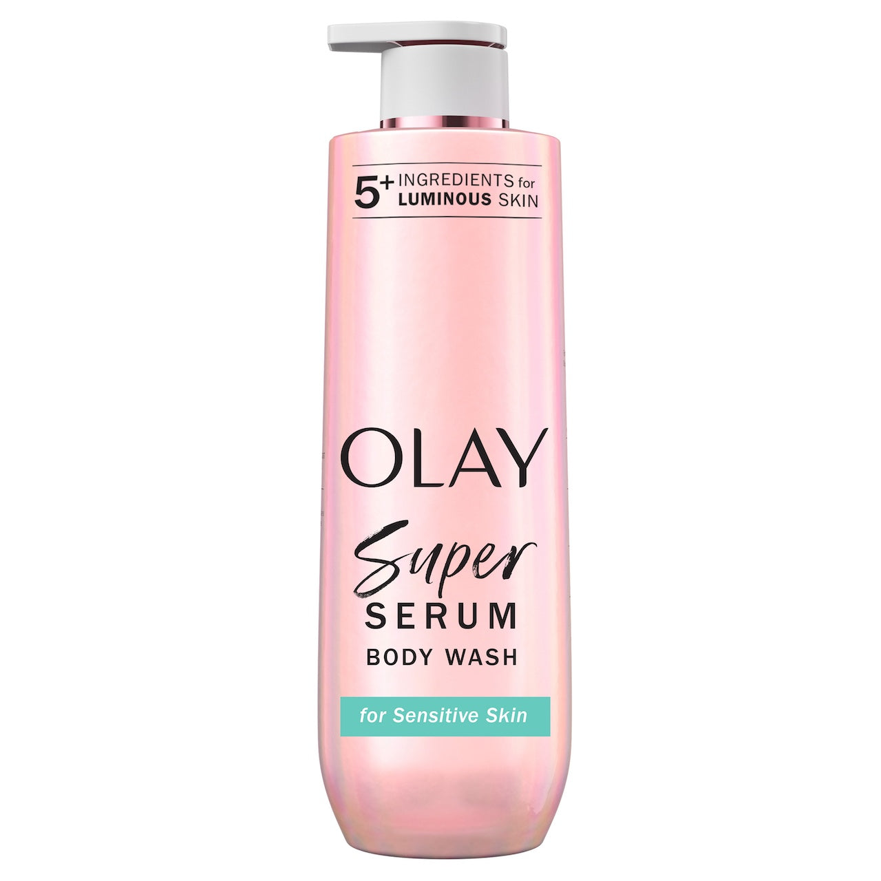 Olay Super Serum Body Wash for Sensitive Skin, 20oz, Serum Complex for Luminous Skin