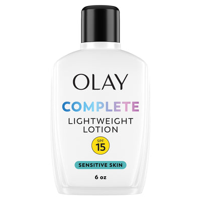 Complete Lotion Moisturizer Sensitive with Sunscreen SPF 15 6oz