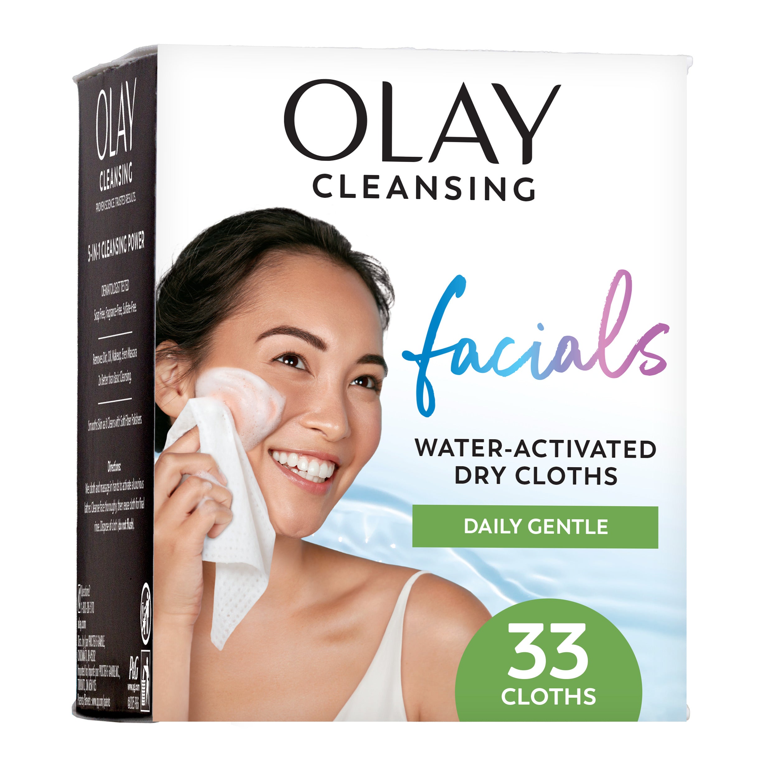 Daily Facials | Cleansing Cloths | Gentle Sensitive Clean 33 ct