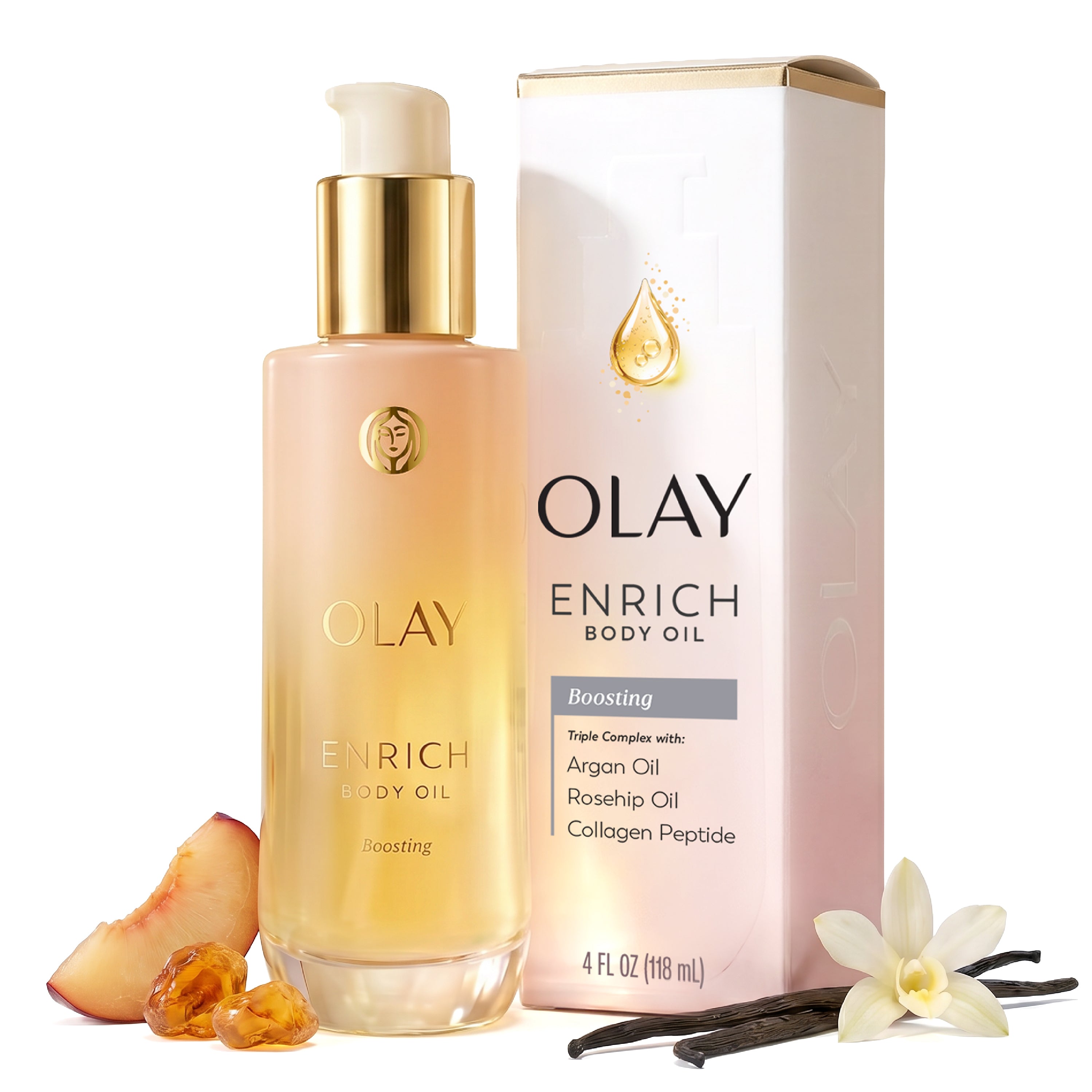 OLAY Enrich Body Oil - Collagen