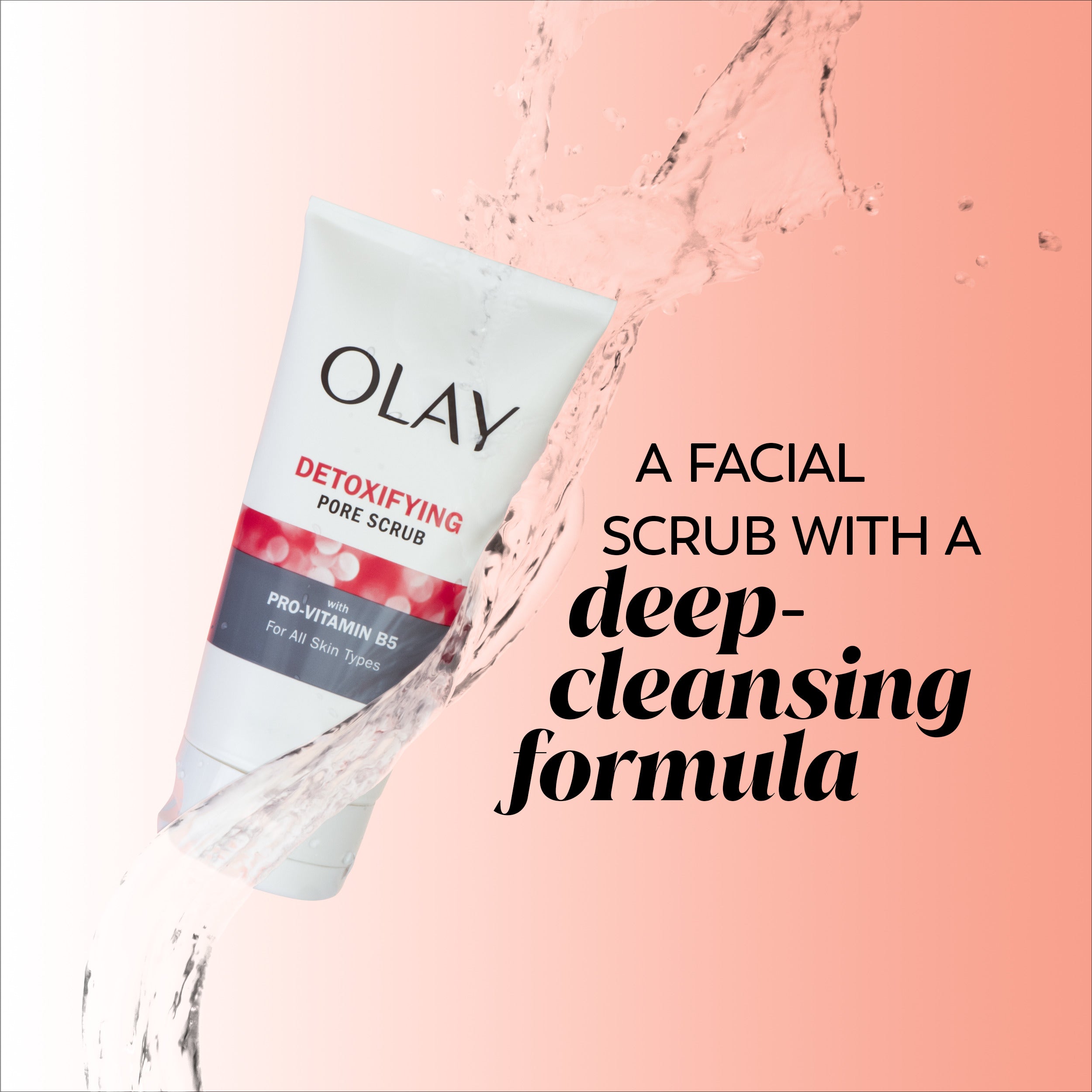 Detoxifying Pore Scrub with Pro-Vitamin B5