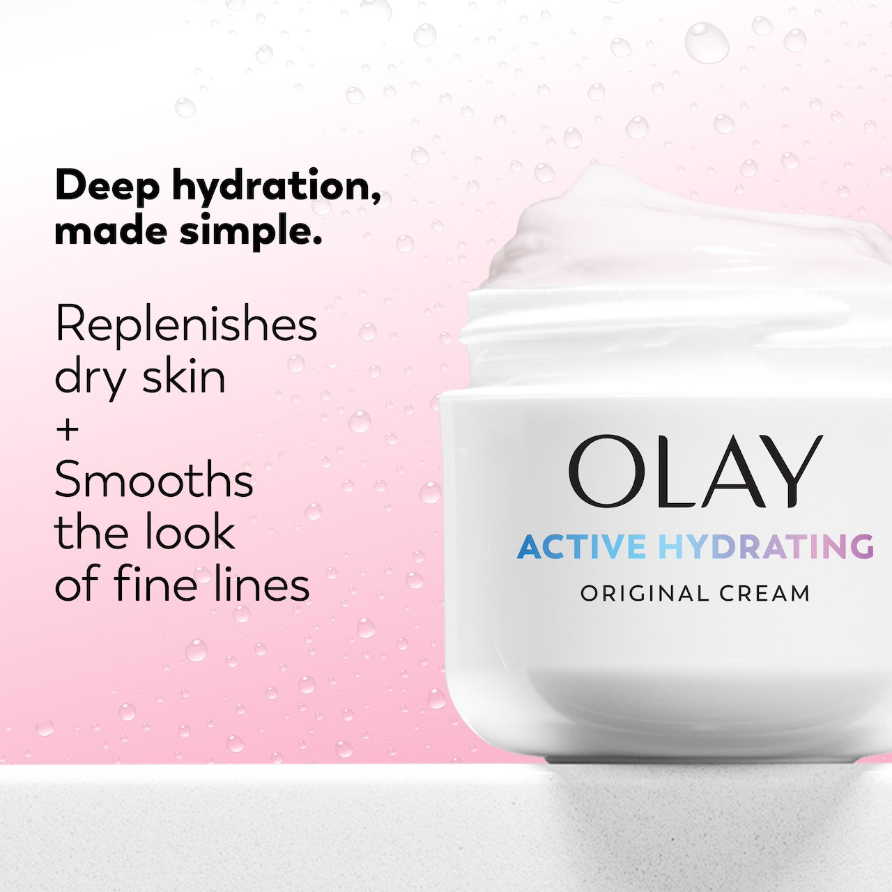 Olay SI02 EN Active Hydrating Original Cream Multi Benefit_3-4oz