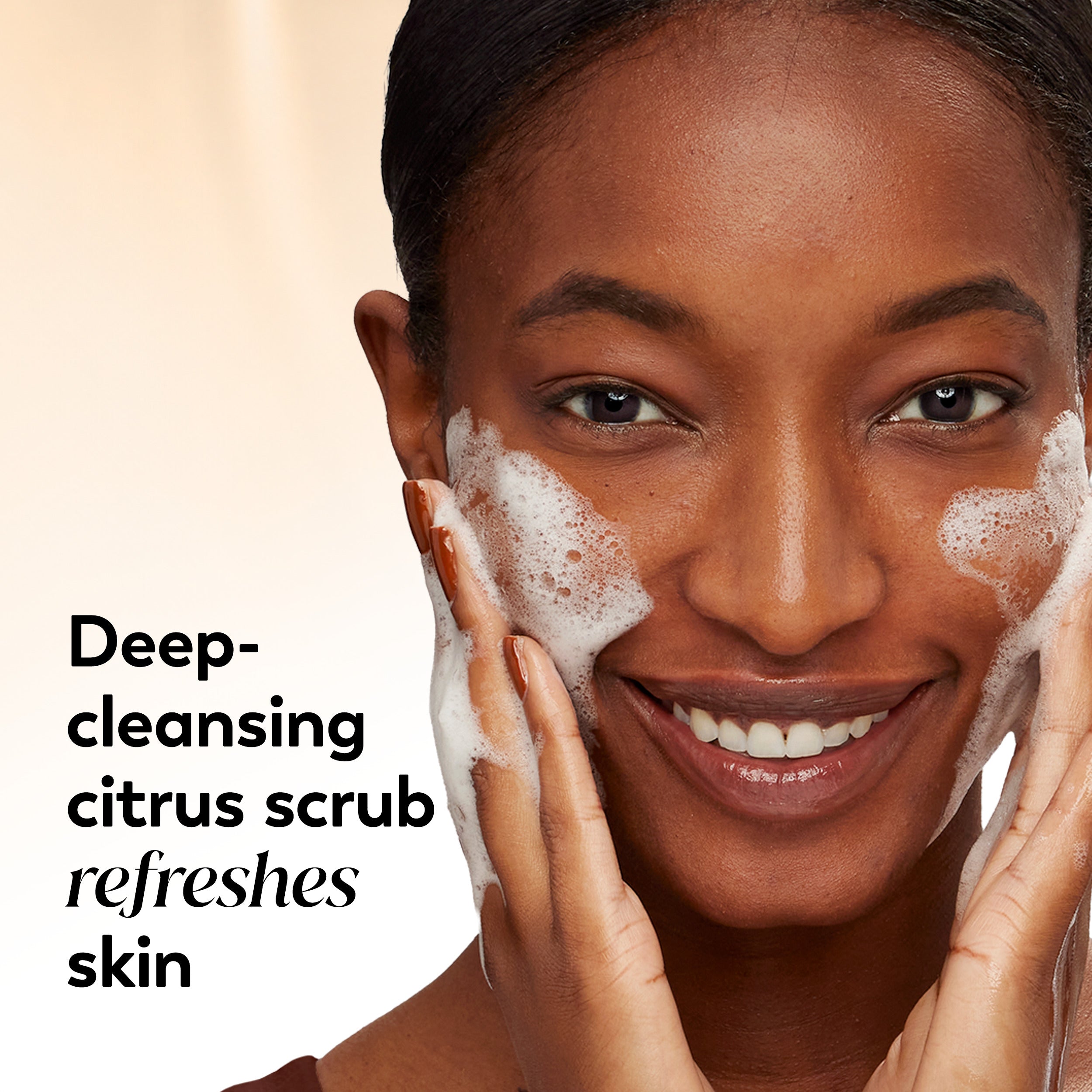 Total Effects Facial Cleanser Refreshing Citrus Scrub
