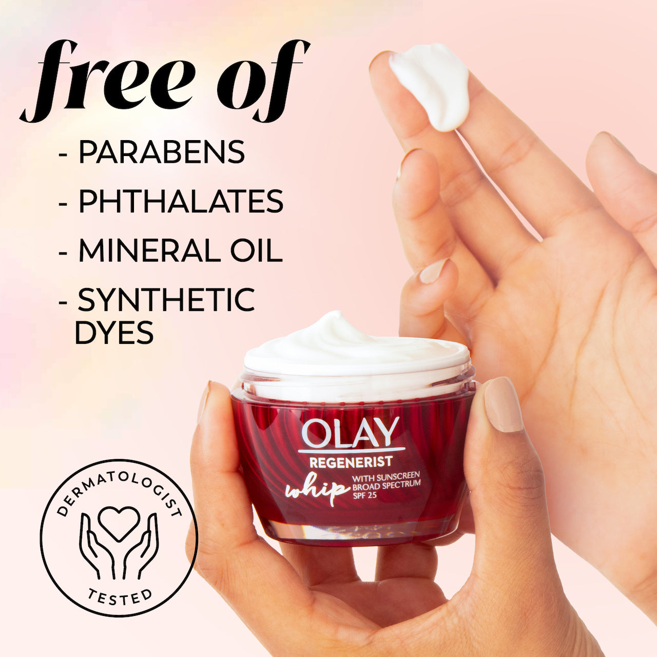 ボディ・フェイスケア PALBUSTER Olay Regenerist Whip Face Moisturizer SPF 25 – OLAY