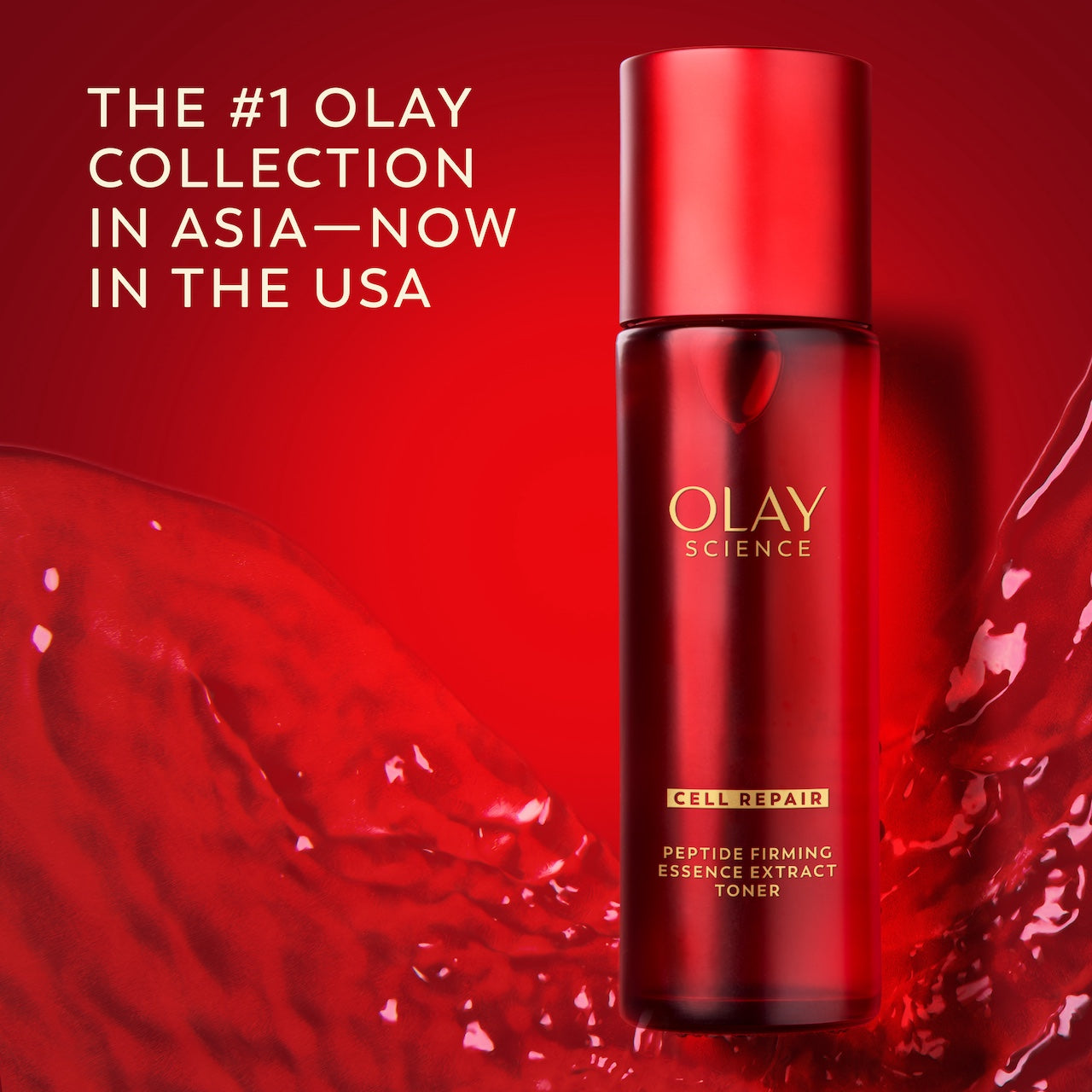 OLAY Magic AA Toner container. The #1 Olay collection in Asia now in the USA