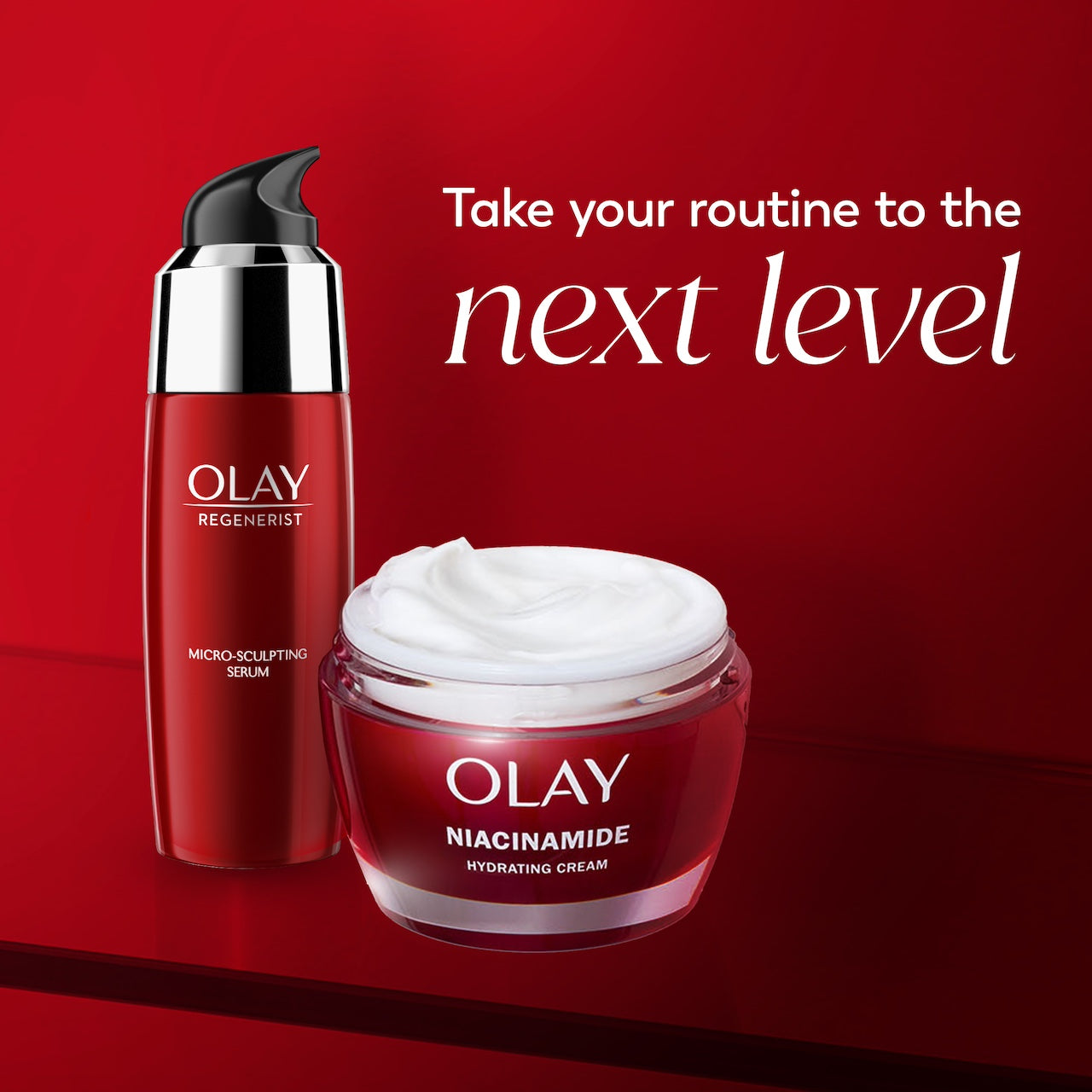 Cell Crash CAVI+ADVANCED NIACINAMIDEクリーム Niacinamide + Peptide 24 Facial Moisturizer | OLAY