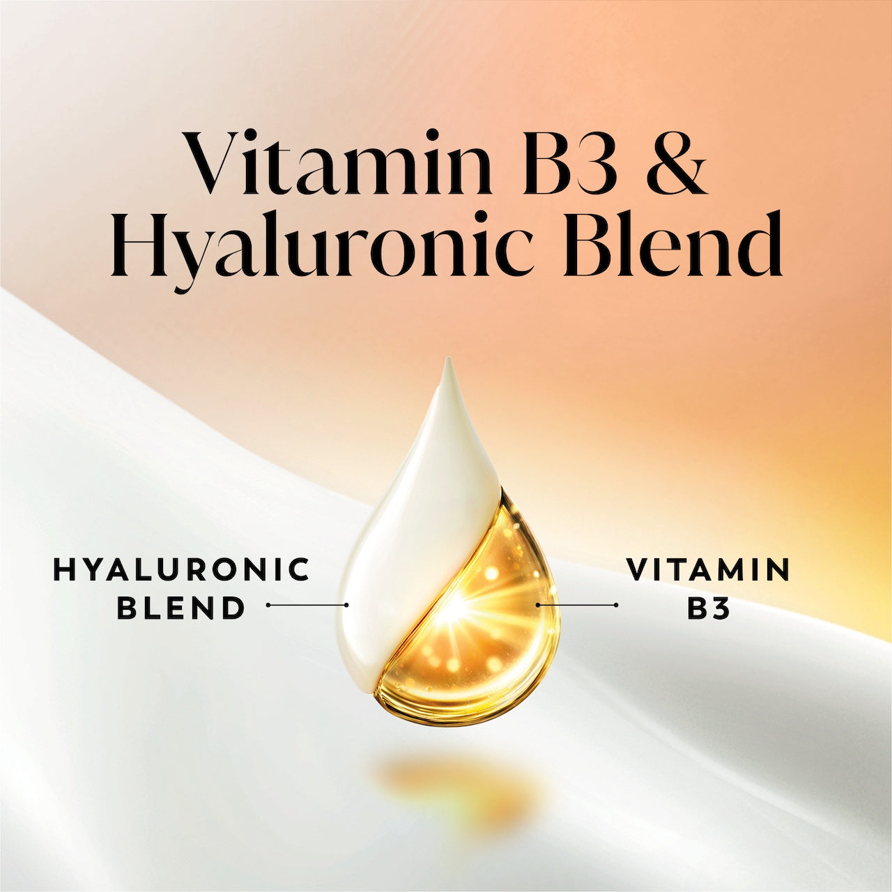 Ingredient. Vitamin B3 and Hyaluronic Blend.