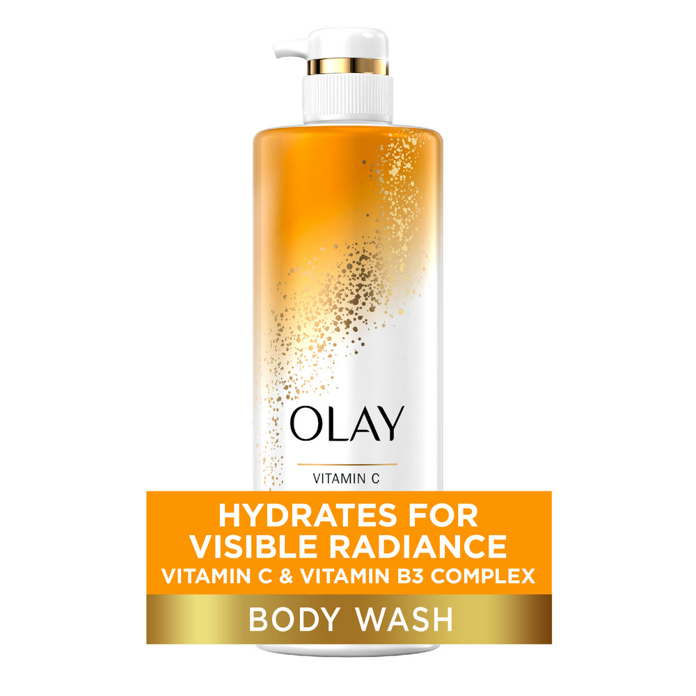 Olay Cleansing & Nourishing Body Wash with Vitamin B3 and Vitamin C, 20 fl oz
