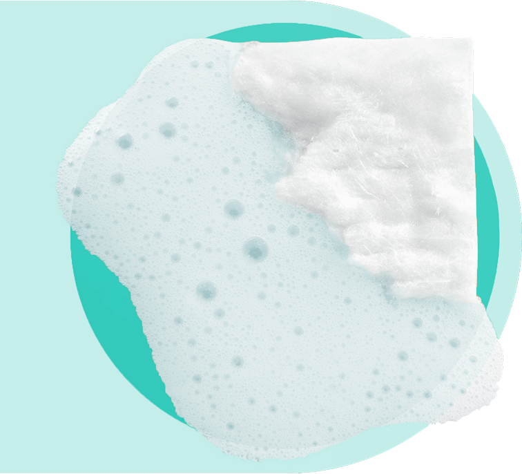 Olay Cleansing Melt Gentle dissolving into foam