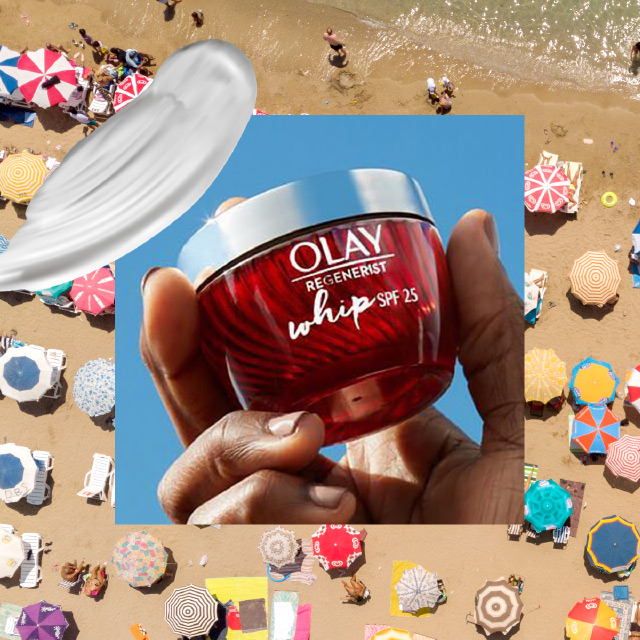 olay regenerist whip spf red jar w1 beach