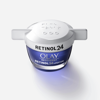 Retinol 24 + Peptide Face Moisturizer with Easy Open Lid