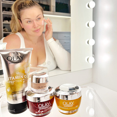 Hunter McGrady?s Ultimate Routine with Vitamin C + SPF | OLAY