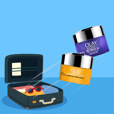 Travel-sized skincare essentials to keep you hydrated | Olay