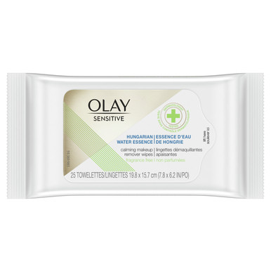 Olay Sensitive Makeup Remover Wipes with Hungarian Water Essence