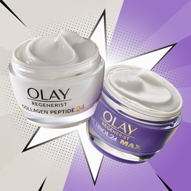 24/7 Hydration Retinoid and Collagen Peptide Power Couple Fragrance Free | OLAY