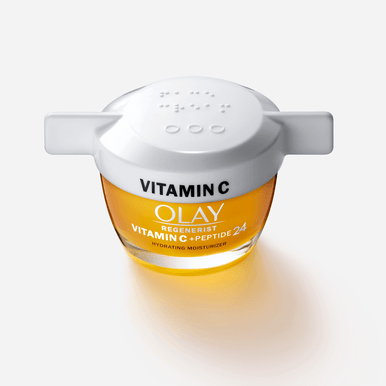 Easy Open Lid Vitamin C + Peptide 24 Moisturizer | OLAY